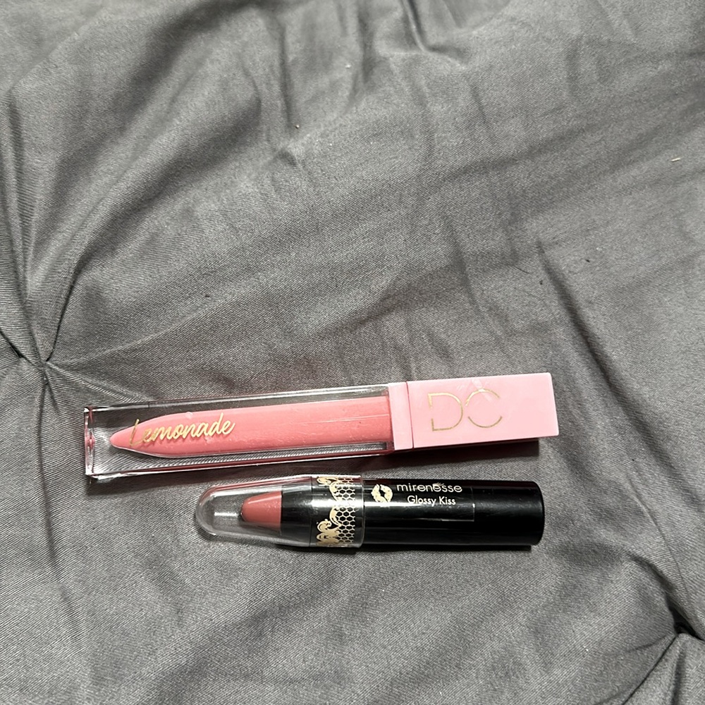 DC and mirenesse lip gloss duo
